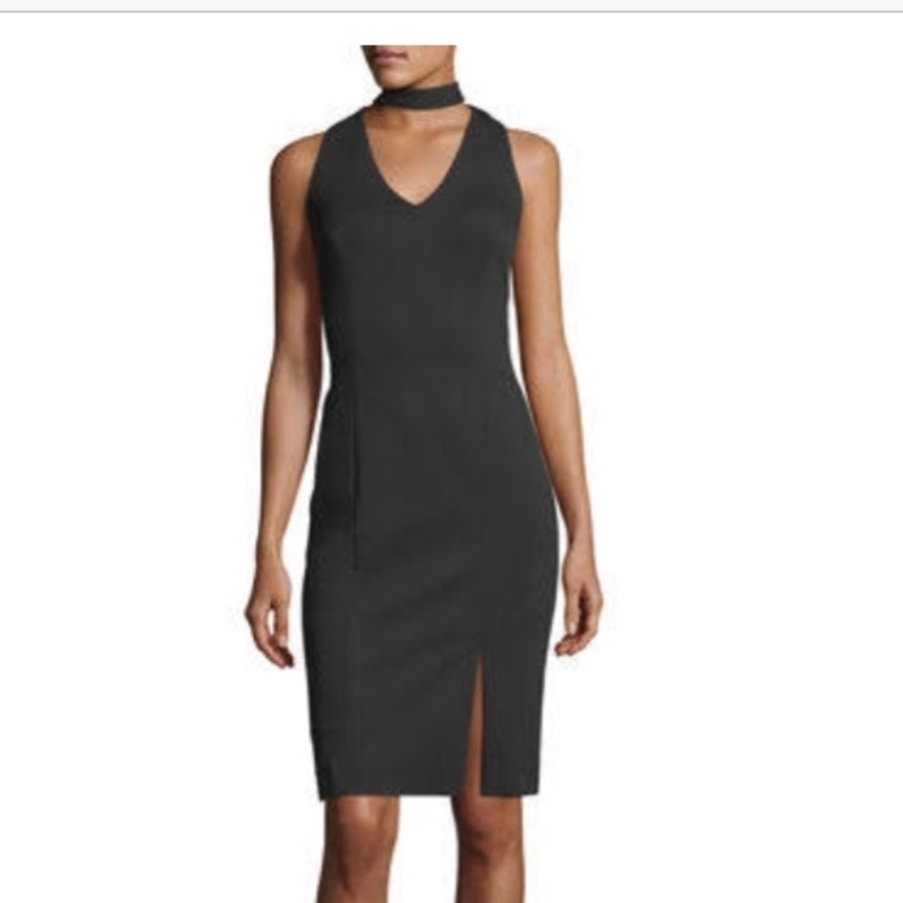 Tahari choker dress